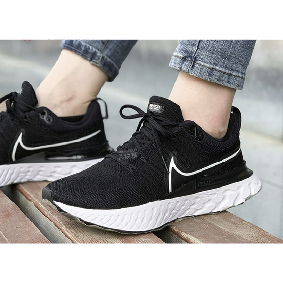 Nike Shoes - Nike React Infinity Flyknit Women’s Running Shoes 9.5 Black Gym Fitness Sneakers